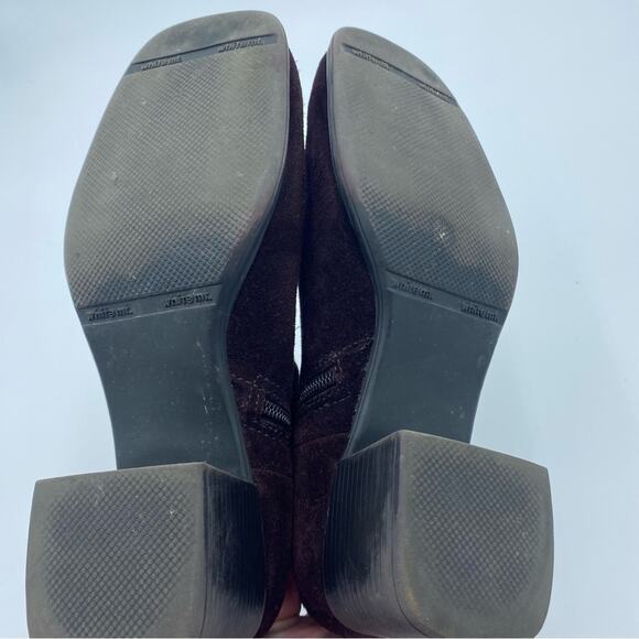 White Mountain Suede Dark Brown Boots - 7.5 - Picture 6 of 7